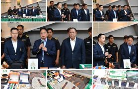 กรมศุลกากร แถลงผลงานครึ่งปีงบประมาณ 2567 ตรวจยึดสินค้าเถื่อน มูลค่ากว่า 644.76 ล้านบาท