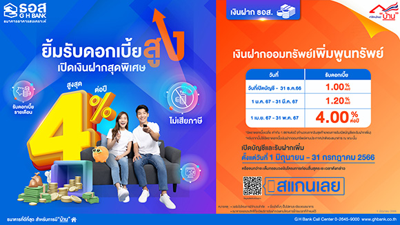 6021 GHB เพิ่มพูนทรัพย์