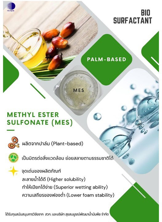 3322 วว ผลิตภัณฑ์ Bio Surf Actant
