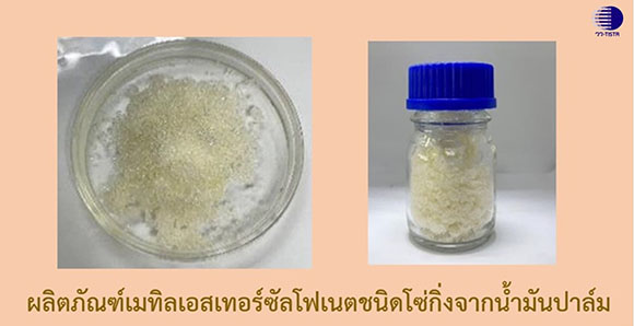 3322 วว ผลิตภัณฑ์เมทิลเอสเทอร์ ชนิดโซ่กิ่ง
